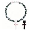 Braided Chain Baseball Pendant Necklace Tornado Design Tornado Necklace  Special Occasions