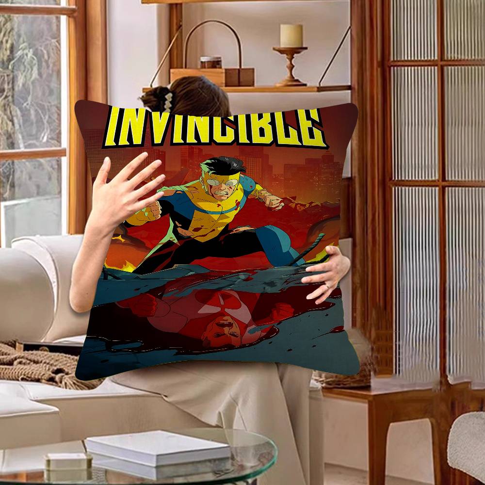 I-Invincible Мультяшная Наволочка Полиэстер Подушки для Дивана Декоративные Подушки для Дивана Домашний Декор Наволочка