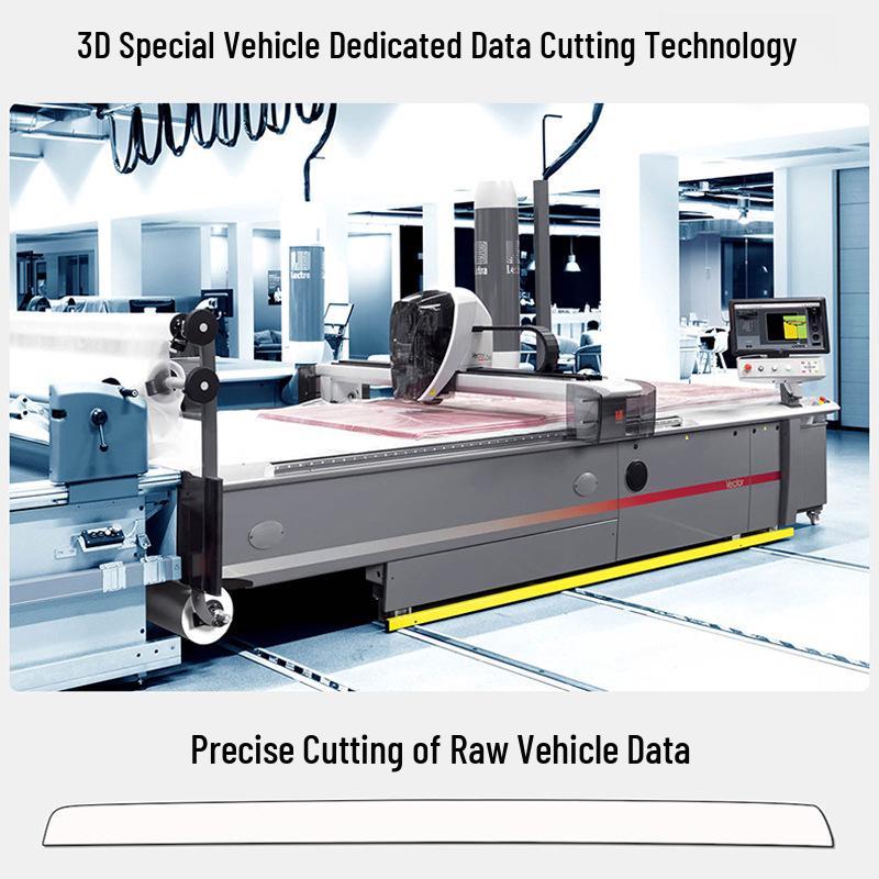 Colored Anti-Scratch Film for Tesla Model Y Taillights & DRL Trim Panels