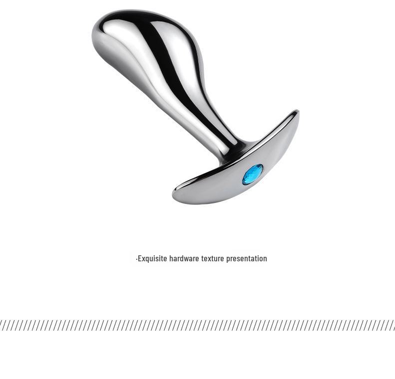 Анальная пробка из алюминиевого сплава в форме змеиной головы для точки G для женской мастурбации