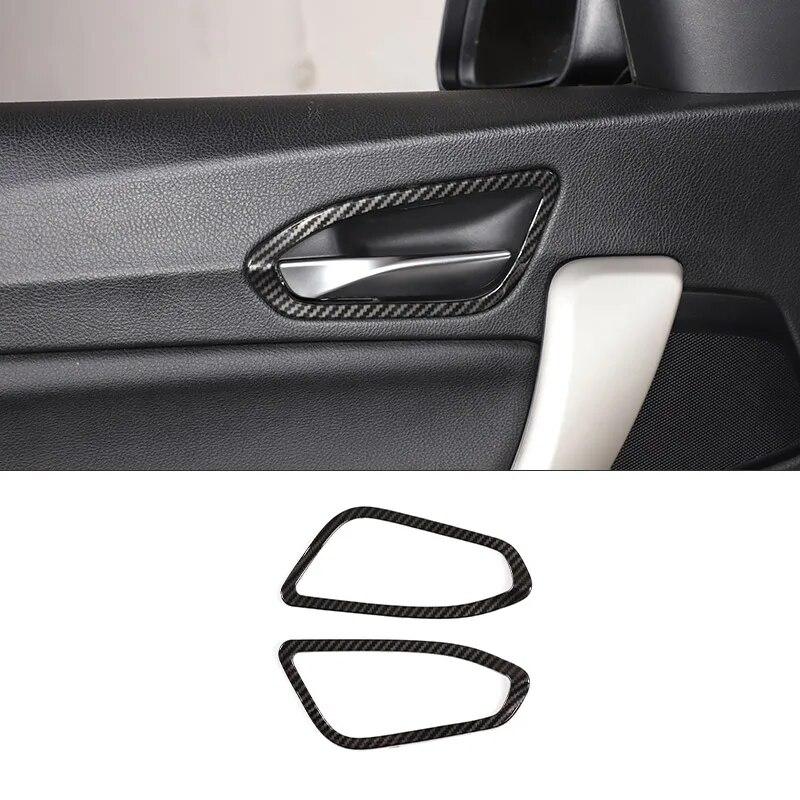 ABS углеродное волокно, автомобильный центр управления, украшение интерьера, наклейка для BMW 1 2 серии F20 F21 F22 F23 2012-2018, автомобильные аксессуары