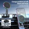 K3 vacuum magnetic car phone holder wireless rechargeable live streaming cooling phone holder suction cup car phone holder.