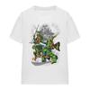 Teenage Mutant Ninja Turtles Unisex Adult Shredder And Turtles Comic T-Shirt