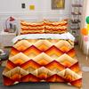 Geometric Chevron Bedding Set Bedding Duvet Cover Set Duvet Cover Pillowcases (1 * Duvet Cover 2 * Pillowcases, without duvet insert)