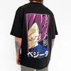 2026 Новейшая футболка с принтом по мотивам аниме Dragon Ball, короткий рукав, американская, горячая, унисекс, летняя, удобная футболка