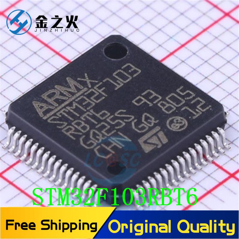 1 шт./лот Бесплатная доставка STM32F103RBT6 Оригинальный склад Много Пожалуйста, свяжитесь с нами