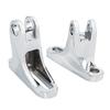 Rear Passenger Mini Footboard Mount Chrome for Harley Davidson Touring 1993-2023 Road King Road Glide Street Glide Electra