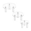 3x Acrylic Display Riser Clear Product Stand Organizer Retail Showcase Figurines Jewelry