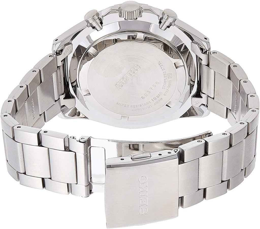 Seiko Watch Quartz Chronograph 100M Waterproof White Dial SSB317P1 [Seiko] Men's [Reimported Product]