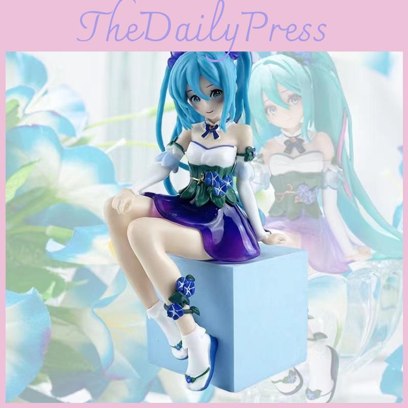 Коллекционная фигурка Мику Хатсунэ из ПВХ с подвижными руками, модель аниме-девушки, для фанатов и коллекционеров