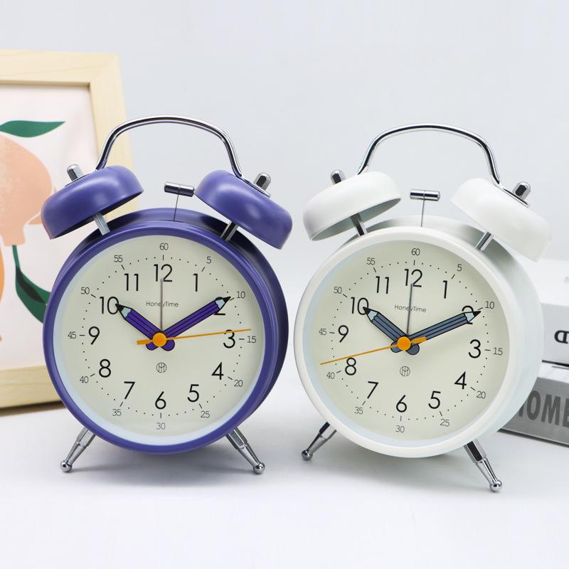 Small Alarm Clock for Students To Wake Up Artifact Boy Special Clock for Primary School Students Home Silent Desktop High-value Clock