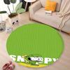 Cute Peanuts Snoopy Round Rug Anti-Skid Floor Carpet for Living Room Bedroom Children Room Home Decoration