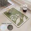Tableware Drying Mat Super-absorbent Tableware Nordic Drain Pad Kitchen Placemat Home Draining Mats Table Counter Pads