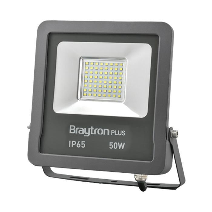 SL 50W IP65 4000K Grey LED Floodlight