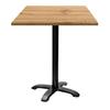 70 X 70 Cm High Table - Bazila Model, Armor Oak
