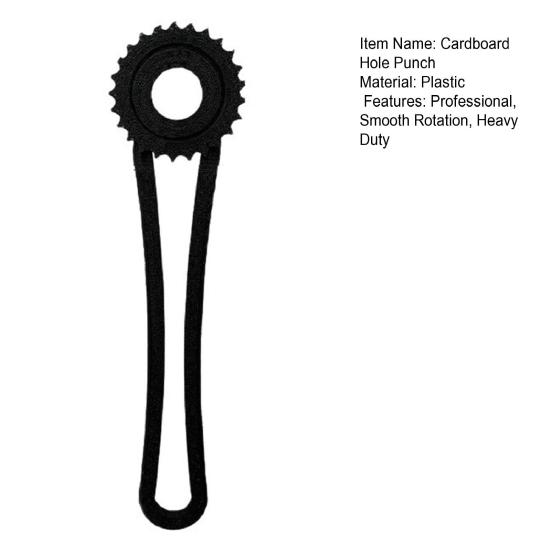 Картонный дырокол Сверхпрочный Пластиковый Ручной Картонный Дырокол Перфоратор Резак Инструмент для Биговки Портативный Профессиональный Бумажный Картонный Разметочный Ролик