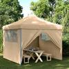 VidaXL Collapsible Pop-Up Party Tent with 4 Sidewalls, Tent, Awning Tent, Gazebo Awning 4004928