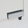 2pair Flush-fitting Glass Door Hinges Shaft Hinge Glass Clip Durable Glass Pivot Hinge  Cabinet