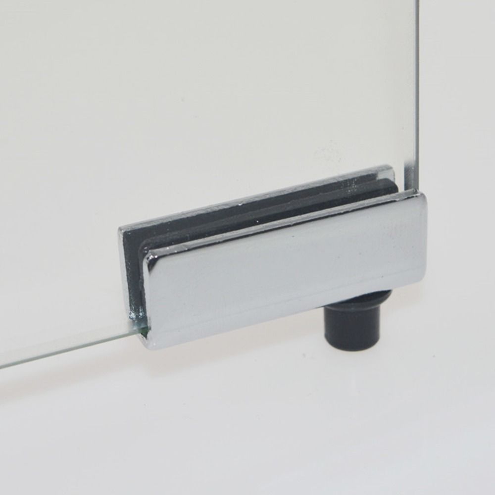 2pair Flush-fitting Glass Door Hinges Shaft Hinge Glass Clip Durable Glass Pivot Hinge  Cabinet