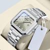Chenxi Brand Men's Quartz Watch Square Stainless Waterproof Luminous Date Luxury Women's Wristwatch Male Clock Gift For Couple