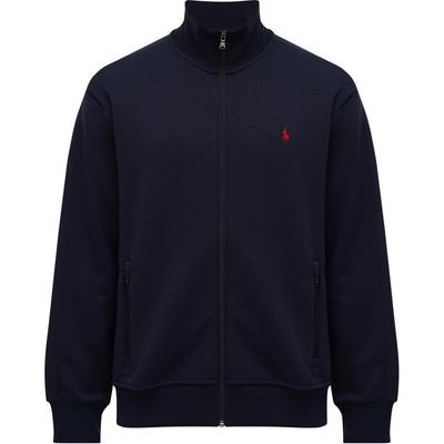 Polo однотонная куртка с вышитым пони на молнии с длинным рукавом мужские куртки синего цвета 710881509-002