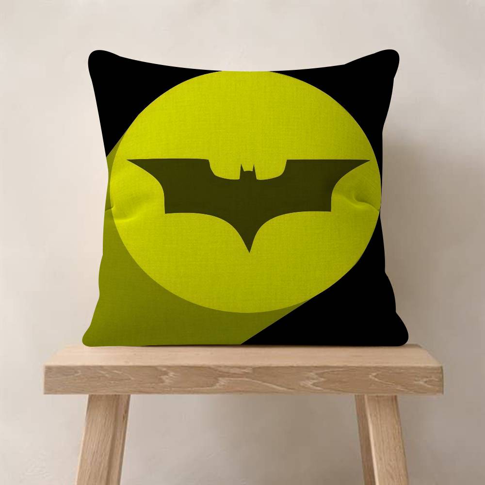 1Pc Cool B-Batmanes Cushion Cover Car Throw Pillow Case For Sofa Car Christmas Gift