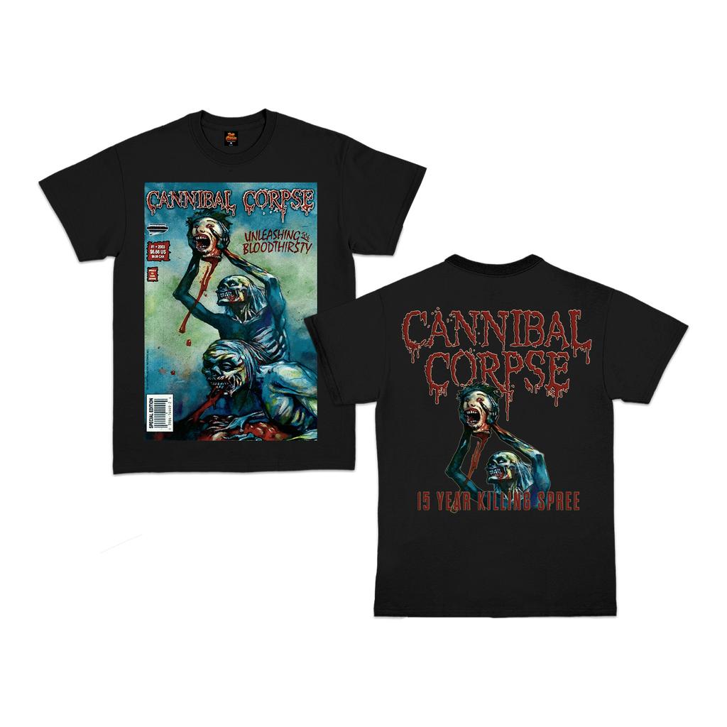 Хлопковая футболка унисекс с графическим принтом Cannibal Corpse, летняя, с коротким рукавом, модный бренд, роскошная, повседневная, винтажная, ретро, топ