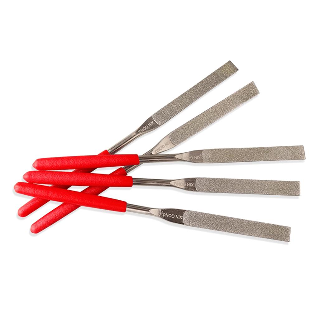 Ультратонкий напильник с алмазным покрытием для точной шлифовки и придания формы при изготовлении ювелирных изделий и проектах «сделай сам»