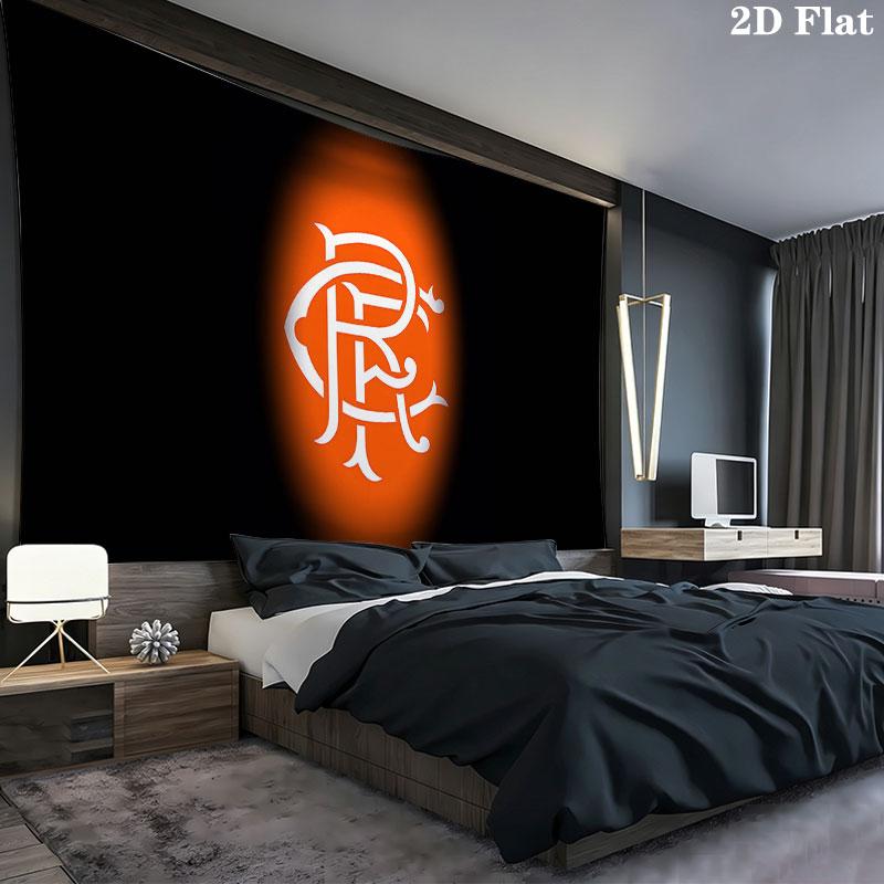Rangers Wall tapestry, aesthetic printed fabric blanket, suitable for bedroom, living room, and home decor.