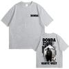Графическая футболка Kanye West Donda для мужчин и женщин, модная хип-хоп, поп-музыка, мужские повседневные летние винтажные футболки, топы
