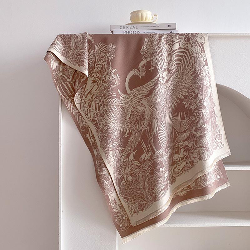 Women Winter Warm Scarf Soft Solid Color Shawl Wrap Outdoor Neck Scarves