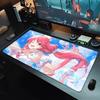 Hololive Sakura Miko Mouse pad Kawaii Large rubber keyboard mouse carpet anti-slip gamer mouse pad laptop PC carpet Mousepad