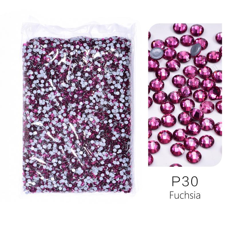 Крупная упаковка Единообразная имитация стекла Австрийский горячий бриллиант, Дно с термоклеем Сделай сам Одежда Обувь и Головные уборы Ювелирные изделия Стразы