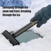 Car Snow Shovel Snow Scraping Artifact Glass Defrosting And Snow Cleaning Tool In Winter Multipurpose Windshield Scraper