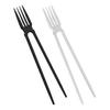 2-in-1 Fork Chopsticks Combo Reusable Eating Tool for Sushi Noodles Lightweight Portable Utensil Versatile Asian Cuisine Sticks