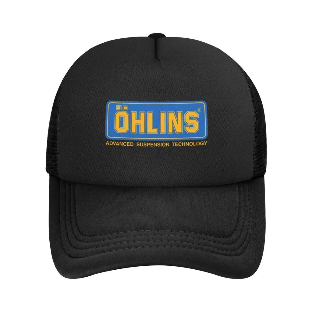 Ohlins Mesh Baseball Caps Snapback Fashion Baseball Hats Breathable Casual Casquette Outdoor For Mens And Womens