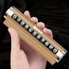 Металлическая карточка для временной парковки автомобиля с номером телефона для BMW F12 F13 G11 G12 G08 E89 E86 F26 F16 F40 G30 F10 F20 F46 G14 G07