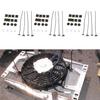 3 Set Electric Radiator Fan Ties Straps Mounting Kit Universal Strap Tie Fans