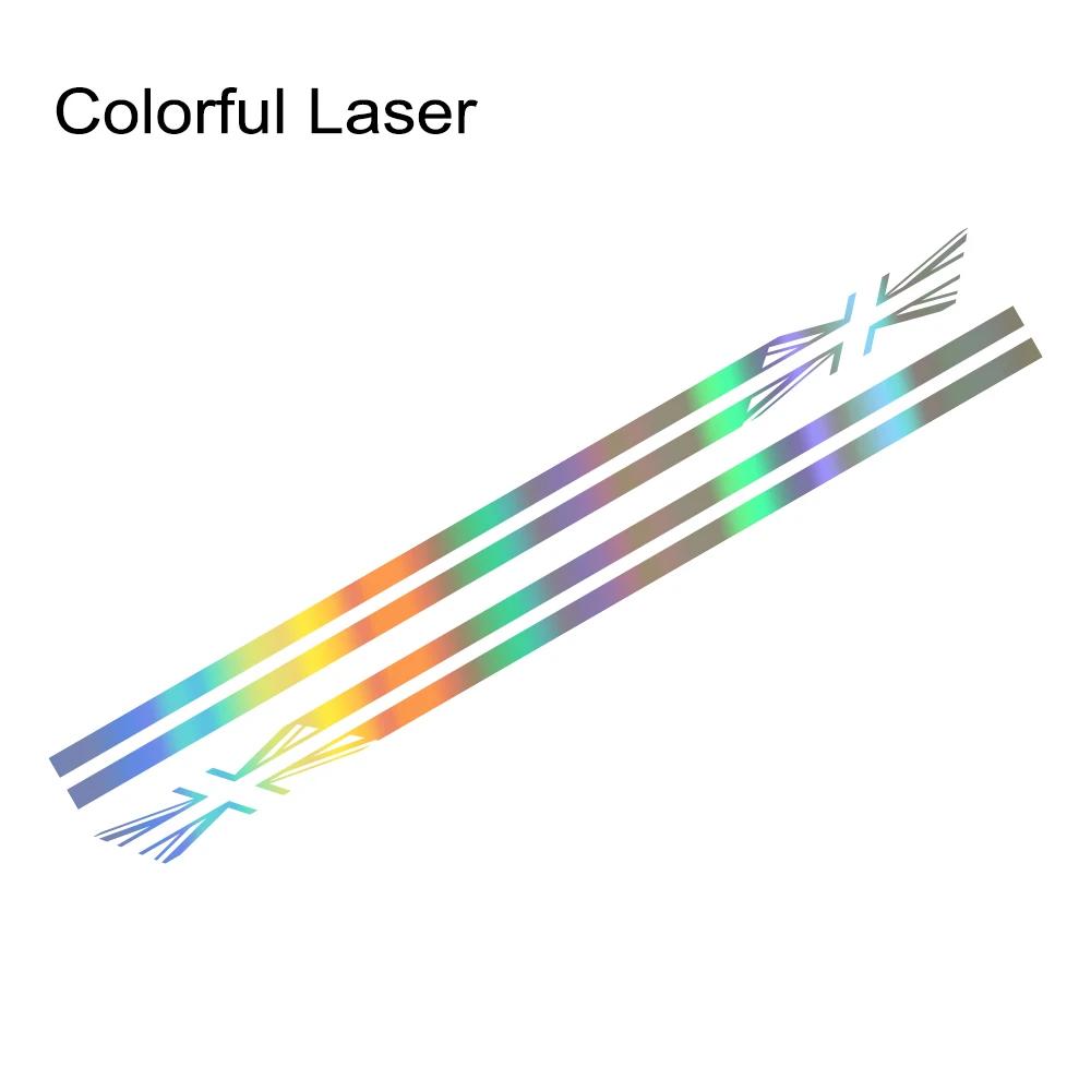Car Door Side Stickers Union Jack Style Vinyl Decals Car Decor Accessories For MINI Cooper S JCW R55 R56 F55 F56 F60 R60 R61 F54