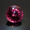 Natural Pink Sapphire Loose Gemstone 24.10 ct Round Cut September Birthstone for Gem Collections