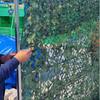 Mountain Green Camouflage Shade Net: Double-Layer Outdoor Sunblock Deco Net