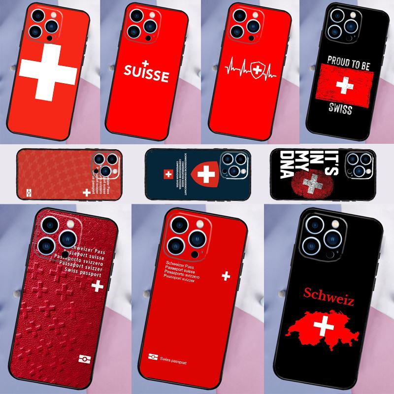 Швейцария Швейцарский флаг Чехол Для OnePlus 15 12 13 11 10 9 Pro 13R 13T 12R 10T 10R Nord CE 5 2 3 4 Lite N20 N30 Чехол