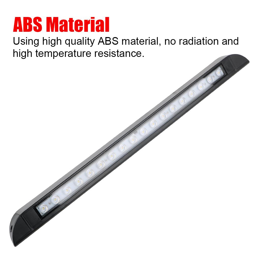 18 светодиодных навесных ламп, автомобильные аксессуары, водонепроницаемые, 12-28 В, наружная лампа для прицепа, 6000 К, внутренние настенные светильники для автодомов, караванов