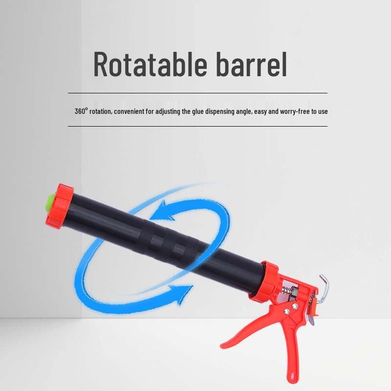 Heavy-Duty Plastic Caulking Gun