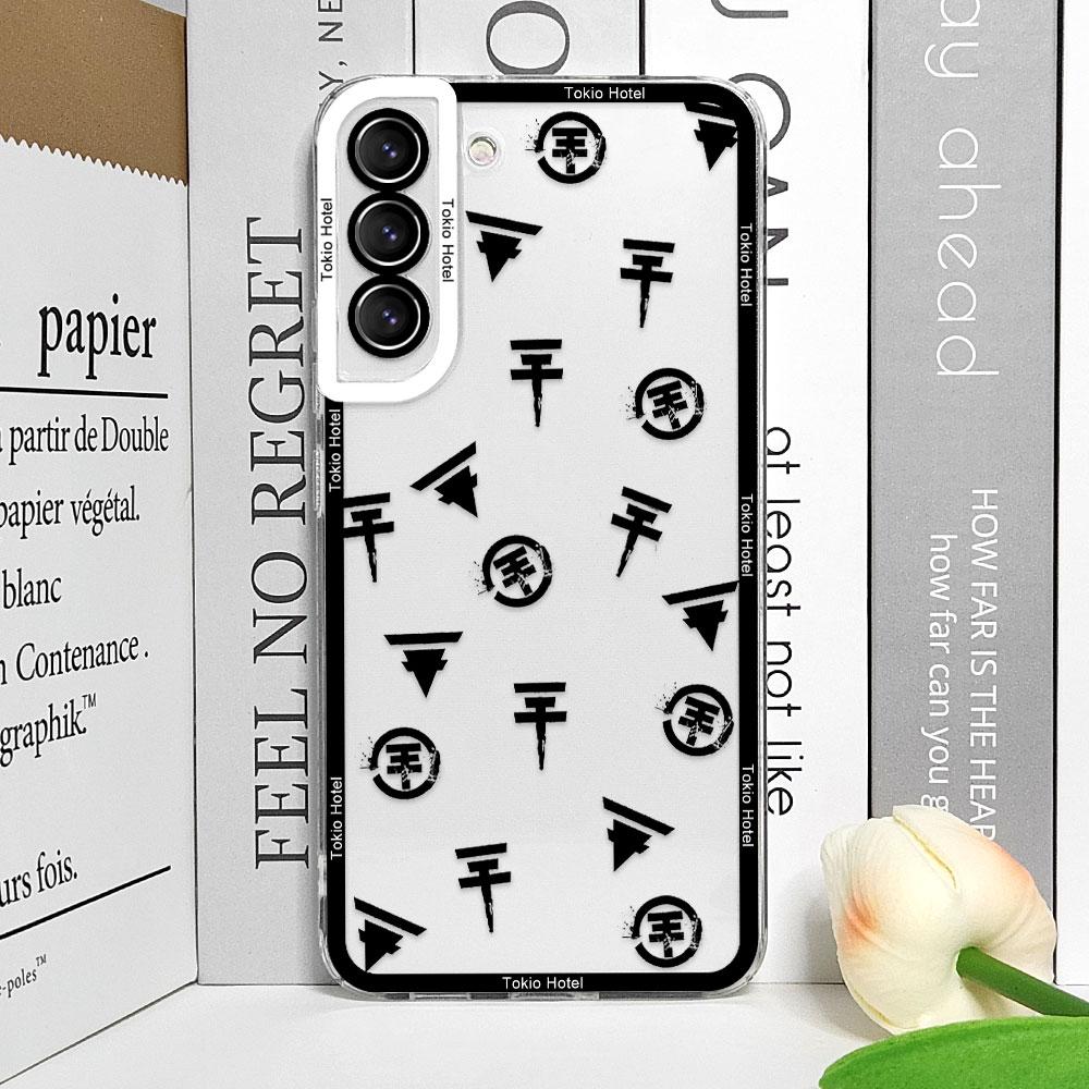 Чехол для телефона певца Тома Билла Каулица T-tokio Hotel для Samsung Galaxy S23 S24 Ultra S21 S22 FE Мягкий чехол из ТПУ для Samsung S25 Plus