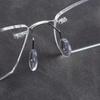 Transparent Clear Oval Eyeglass Nose Bracket Anti-slip Nose Support  Men Women