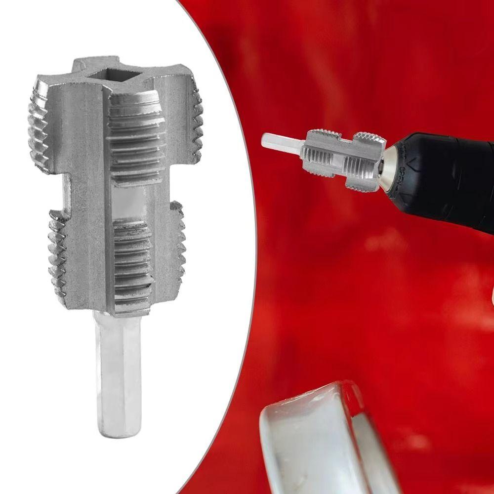 Punching Internal Thread Opener Plastic Electric Hole Opener PVC Pipe Threader Kit Hand Tool