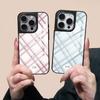 Применимо к чехлу для мобильного телефона iphone16Pro корейский стиль ins узор Стеклянный чехол Apple 15/14 Apple 13Pro
