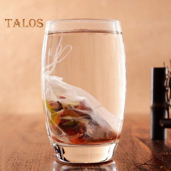 200 шт. одноразовый фильтр-мешок для кофе с завязкой, простой в использовании пакет для чайных листьев для домашней кухни