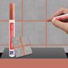 2pcs New Waterproof White Wall Tile Marker Pen Grout Restorer Gap Repair For Bathroom Floor Seam Paint Filling Construction Tools